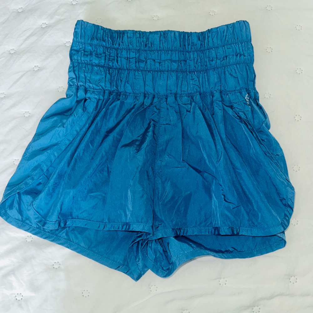 Free people movement the way home shorts blue size small excellent condition